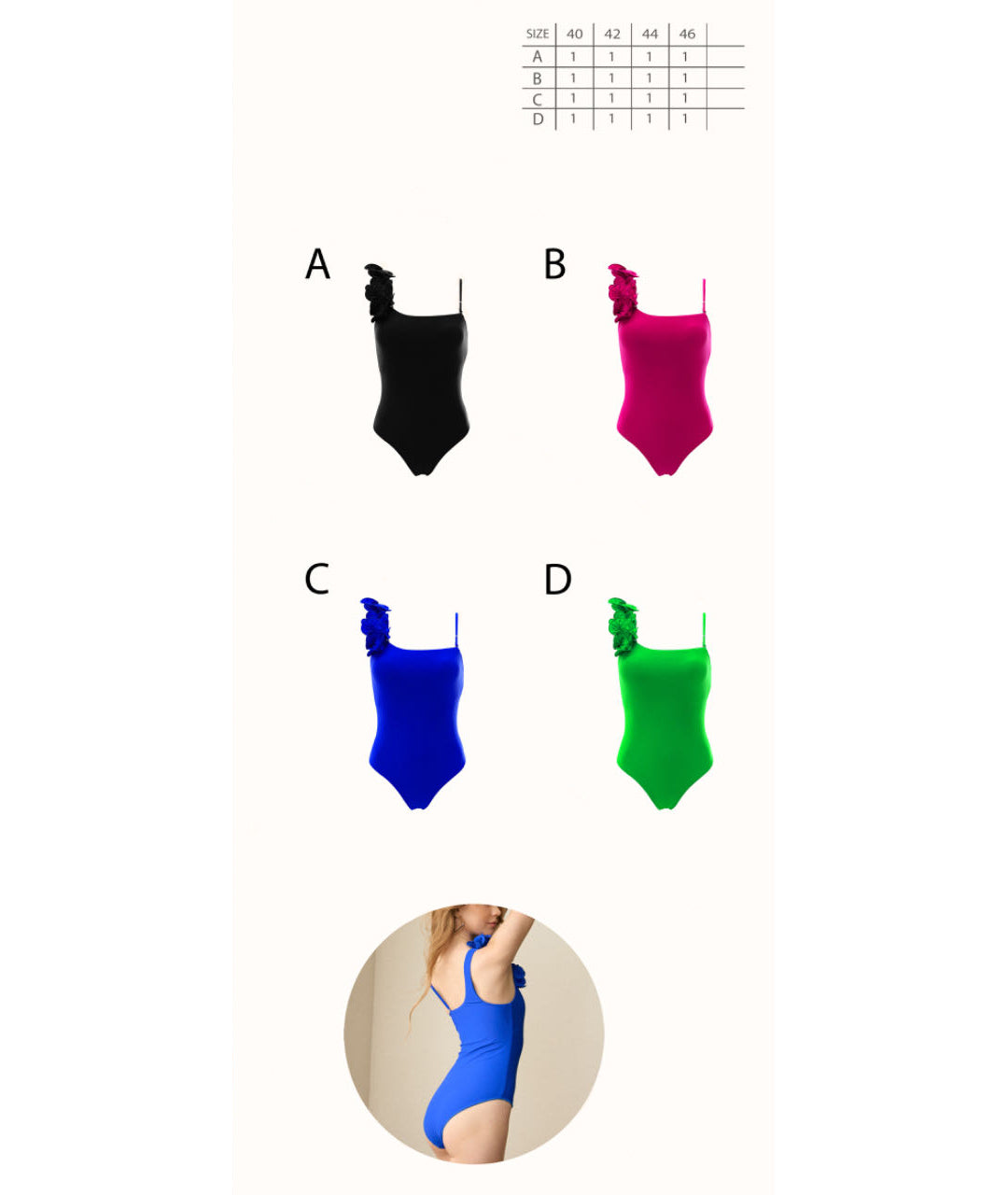 Costume da Bagno Donna "Eleganza Floreale"