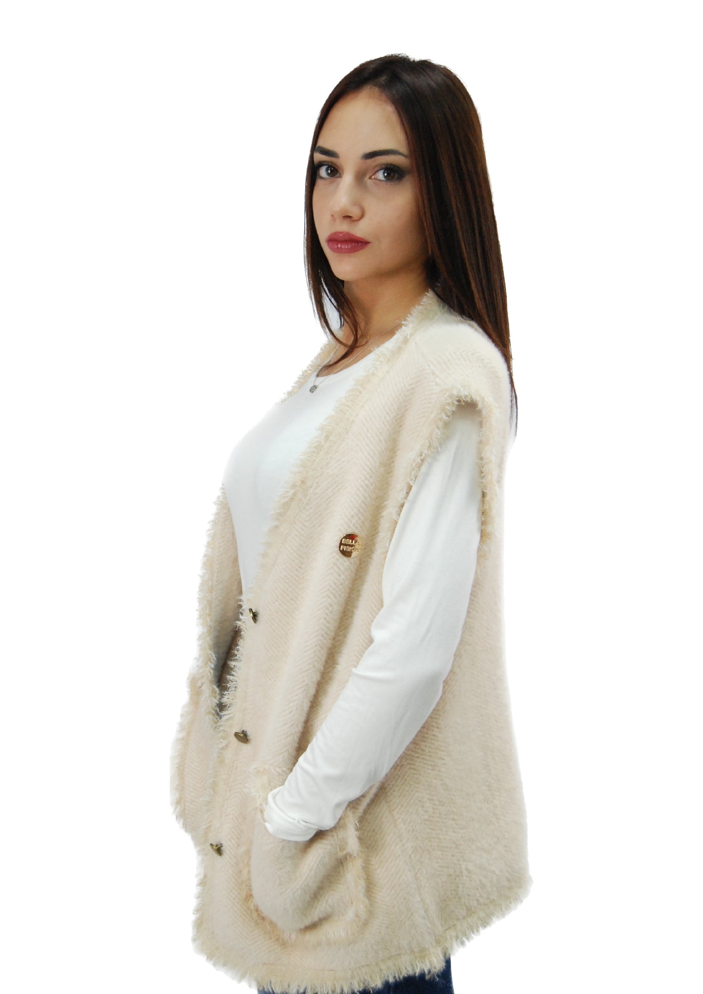 Gilet con Frange