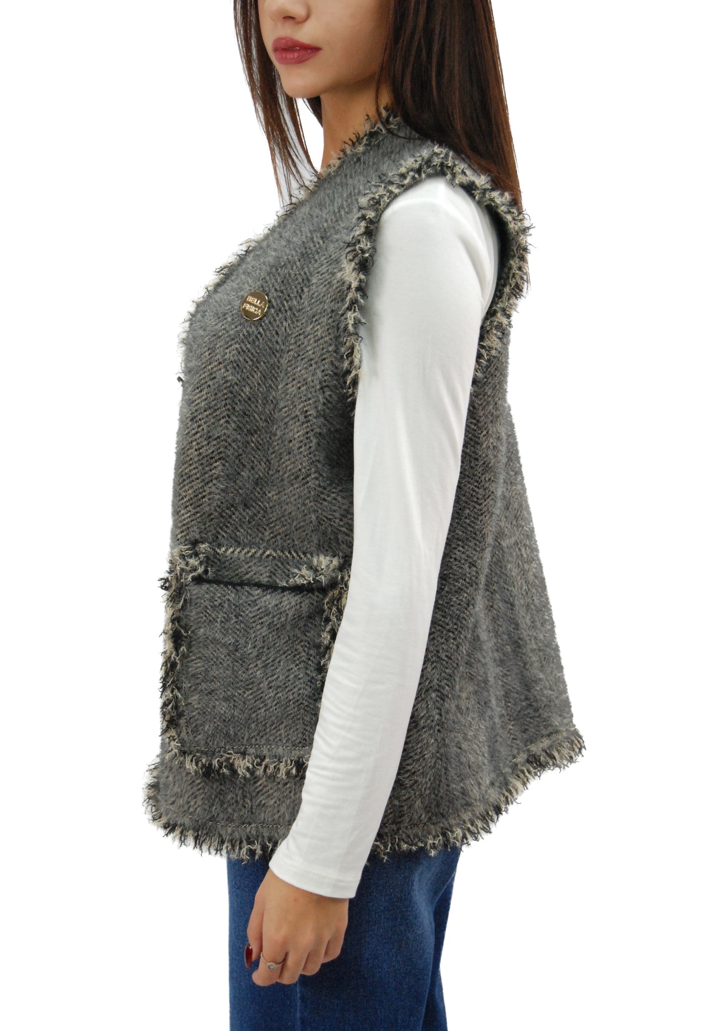 Gilet con Frange
