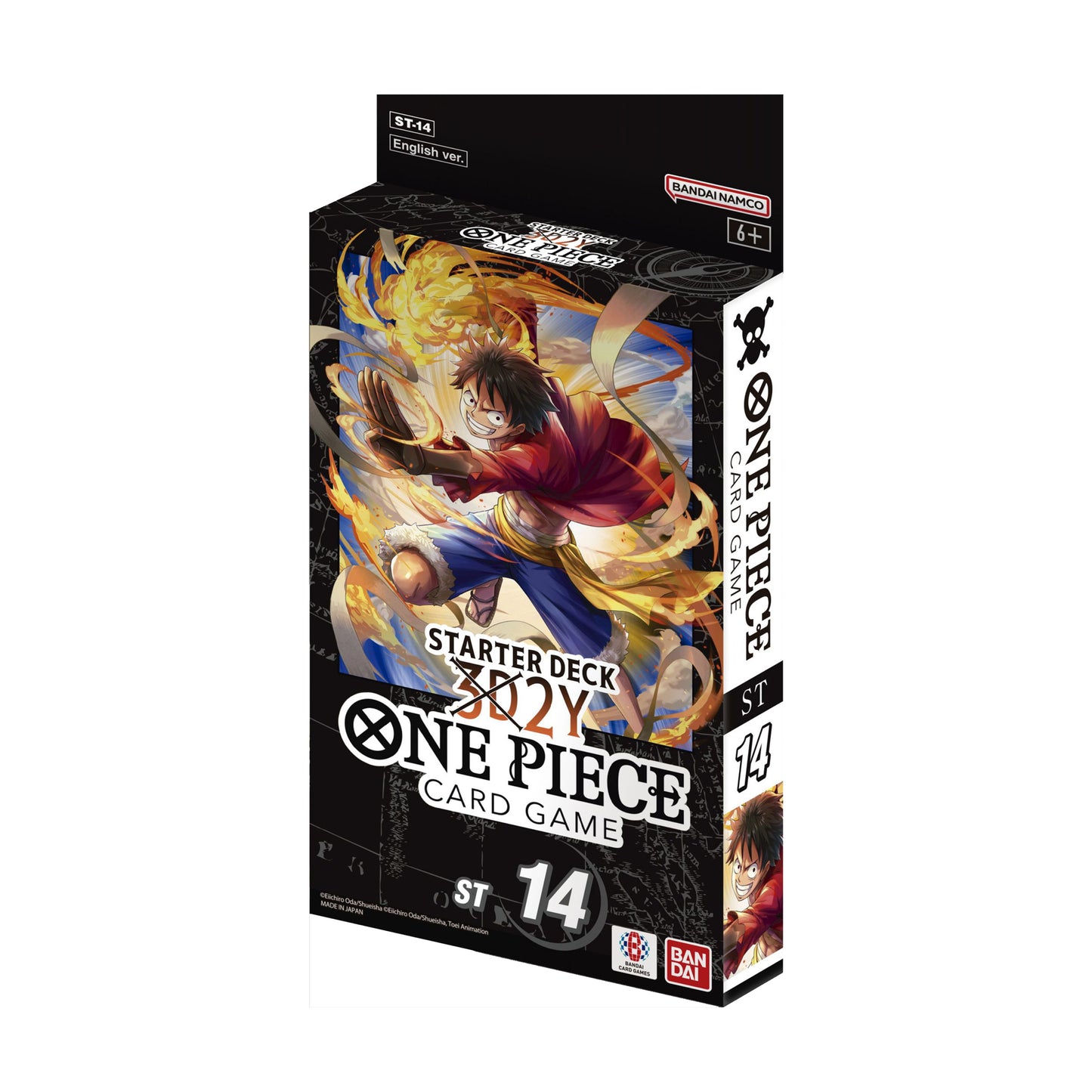 One Piece Card Game Starter Deck Black 3D2Y (ST-14)