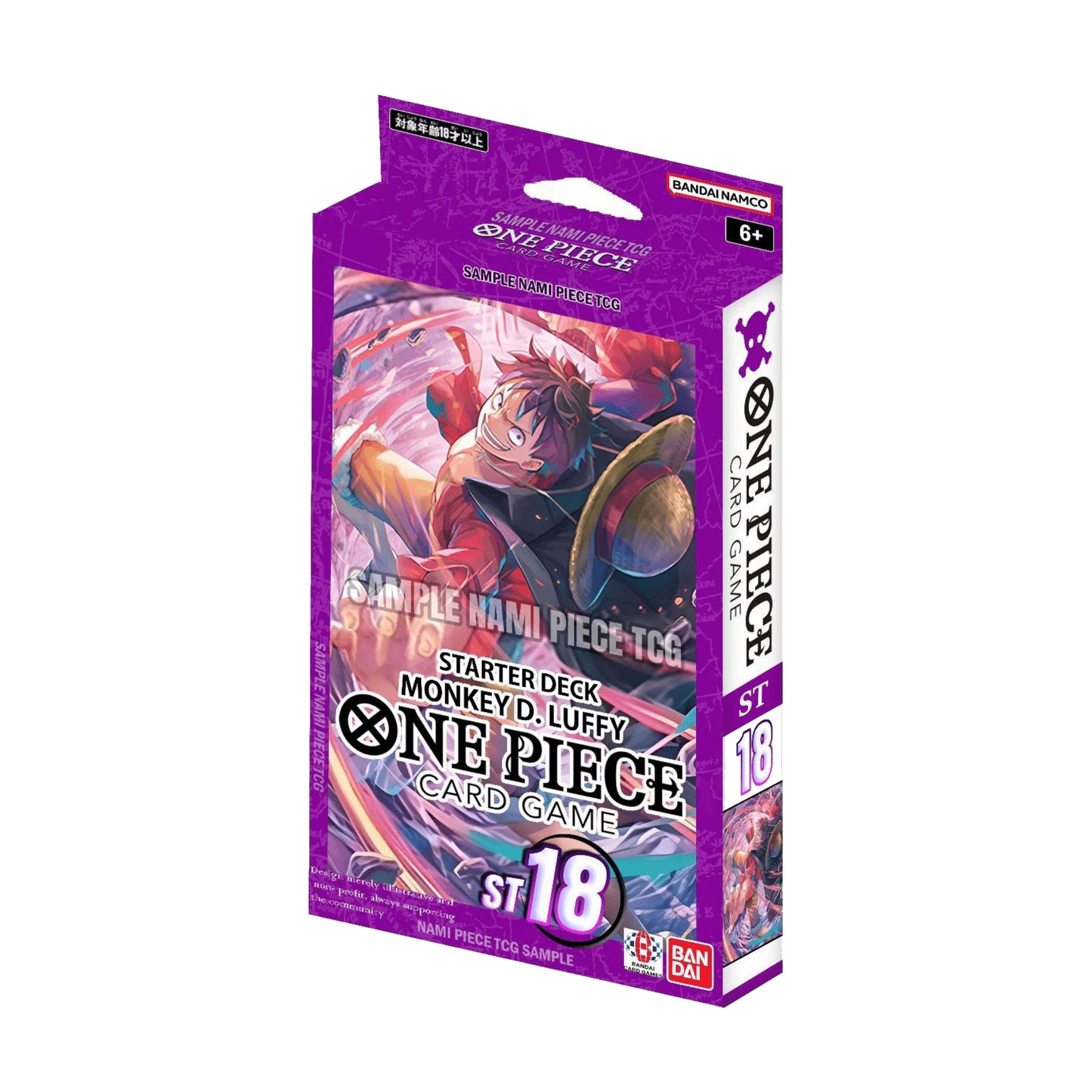 One Piece Card Game Starter Deck Monkey D. Luffy (ST-18)