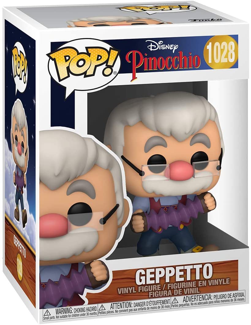 Funko POP! Disney Pinocchio: Geppetto w/Accordion (1028)