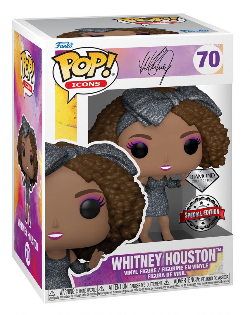 Funko POP! Icons Whitney Houston (70) EXM DGLT (fk2)