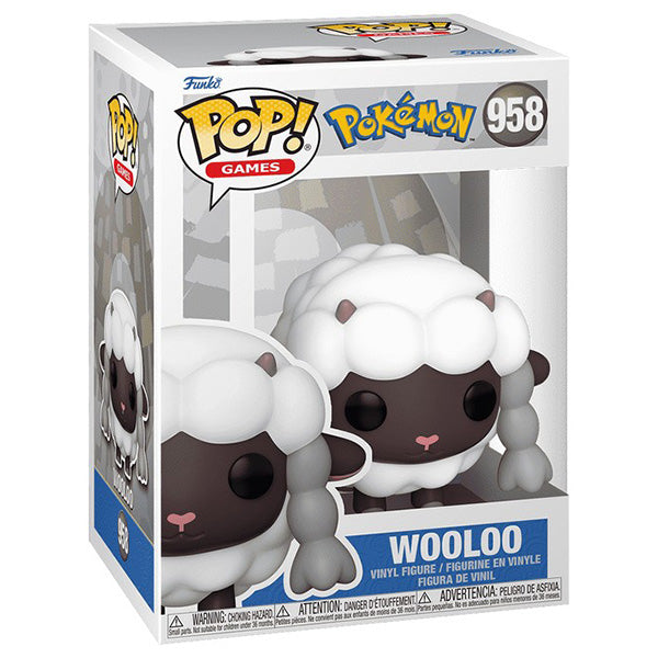 Funko POP! Pokemon: Wooloo Moumouton - Wolly (958)