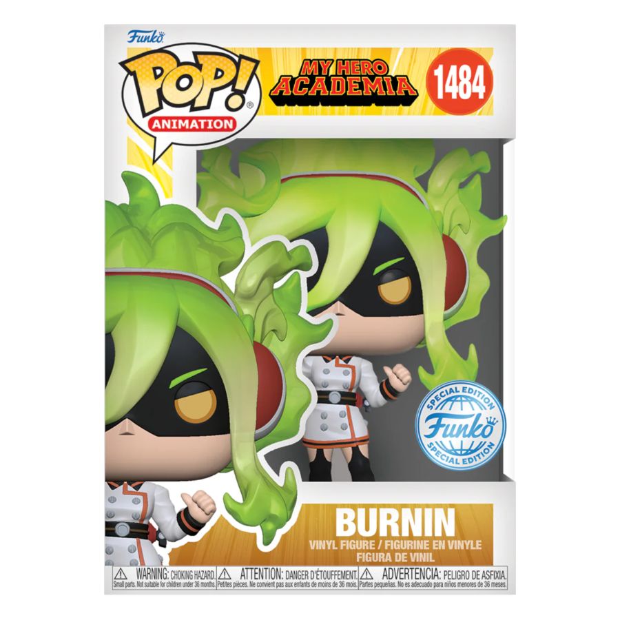 Funko POP! My Hero Academia: Burnin (1484) EXM (fk6)