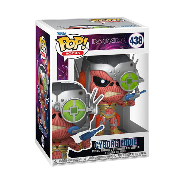 Funko POP! Iron Maiden: Cyborg Eddie (438)