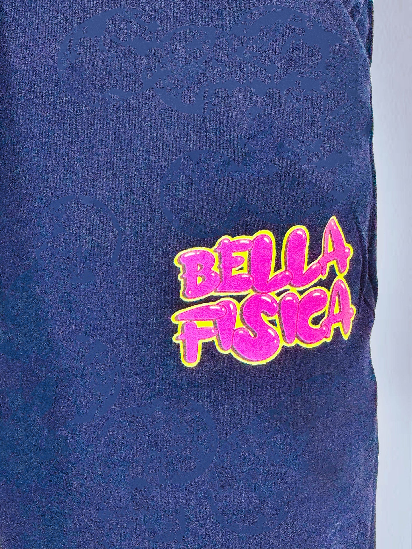 Pantaloni Jogger con Logo in Rilievo: "Bella Fisica"