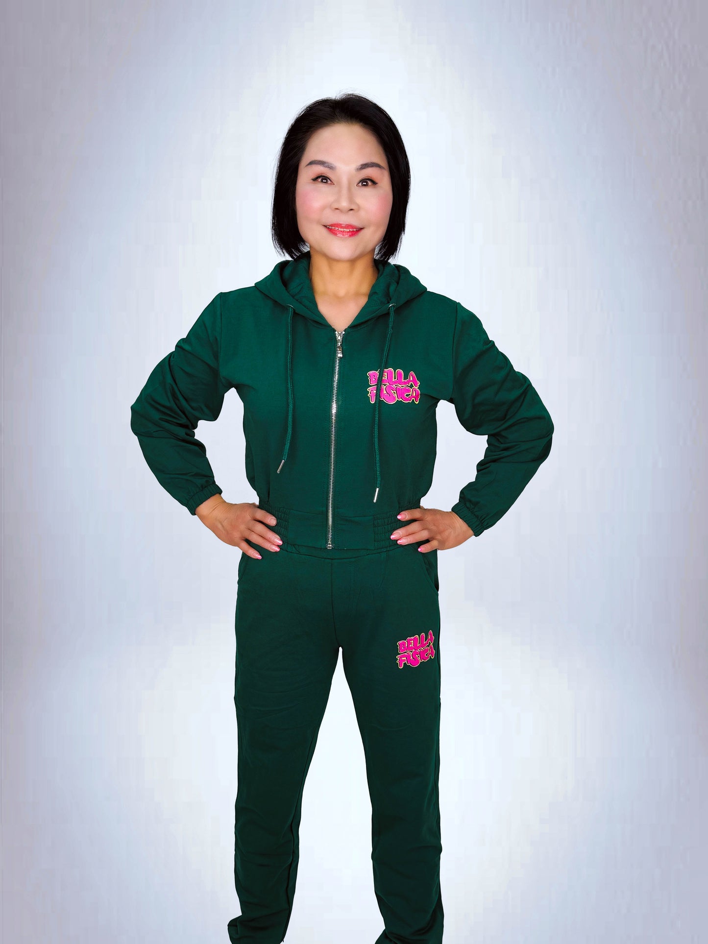 Pantaloni Sportivi con Logo "Bella Fisica"
