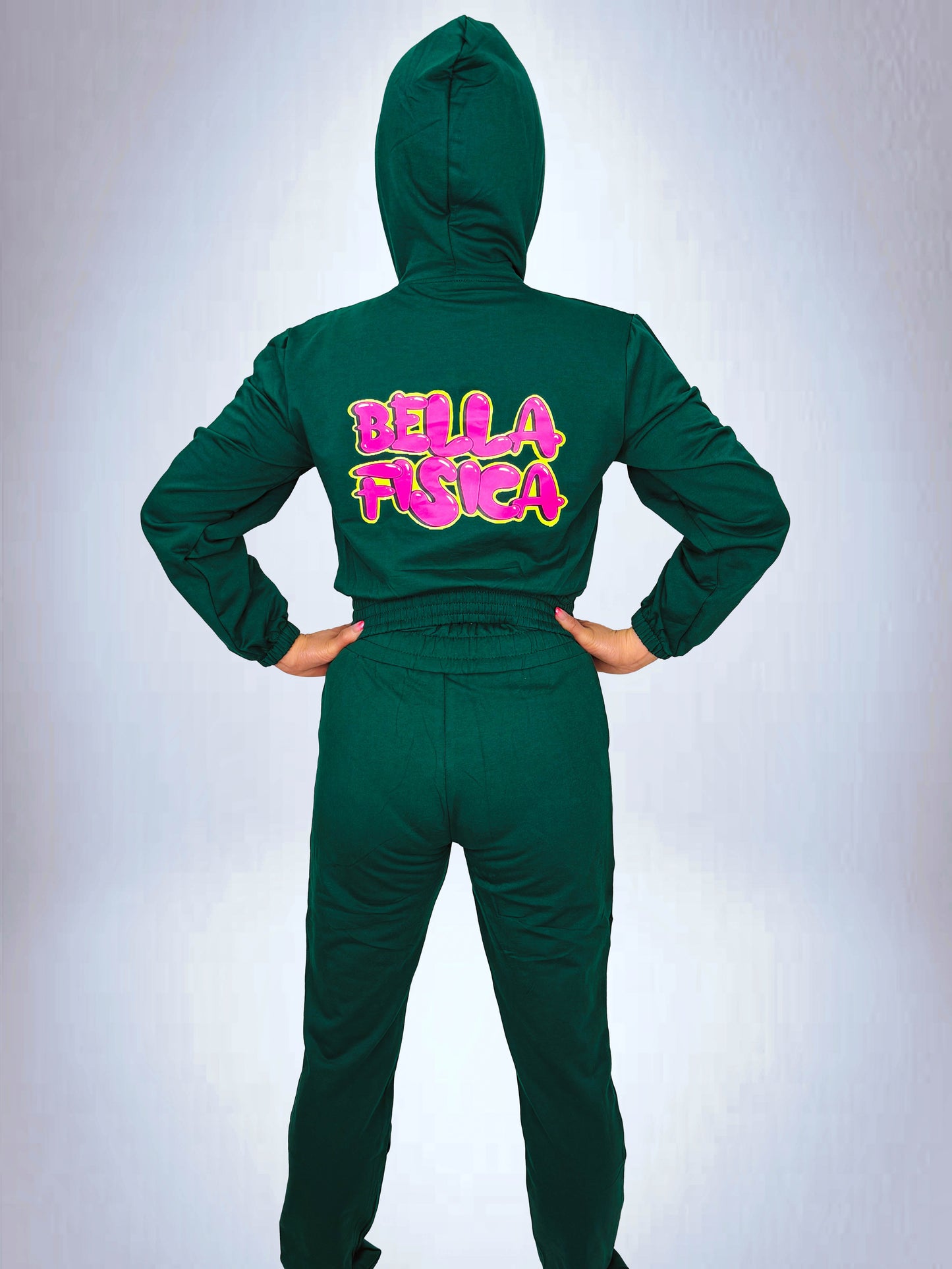 Pantaloni Sportivi con Logo "Bella Fisica"