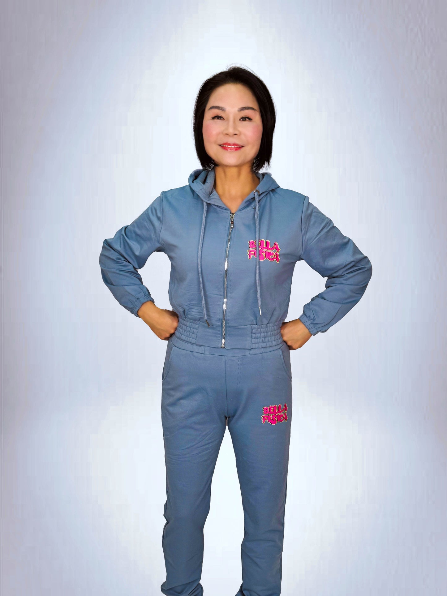 Pantaloni Sportivi con Logo "Bella Fisica"