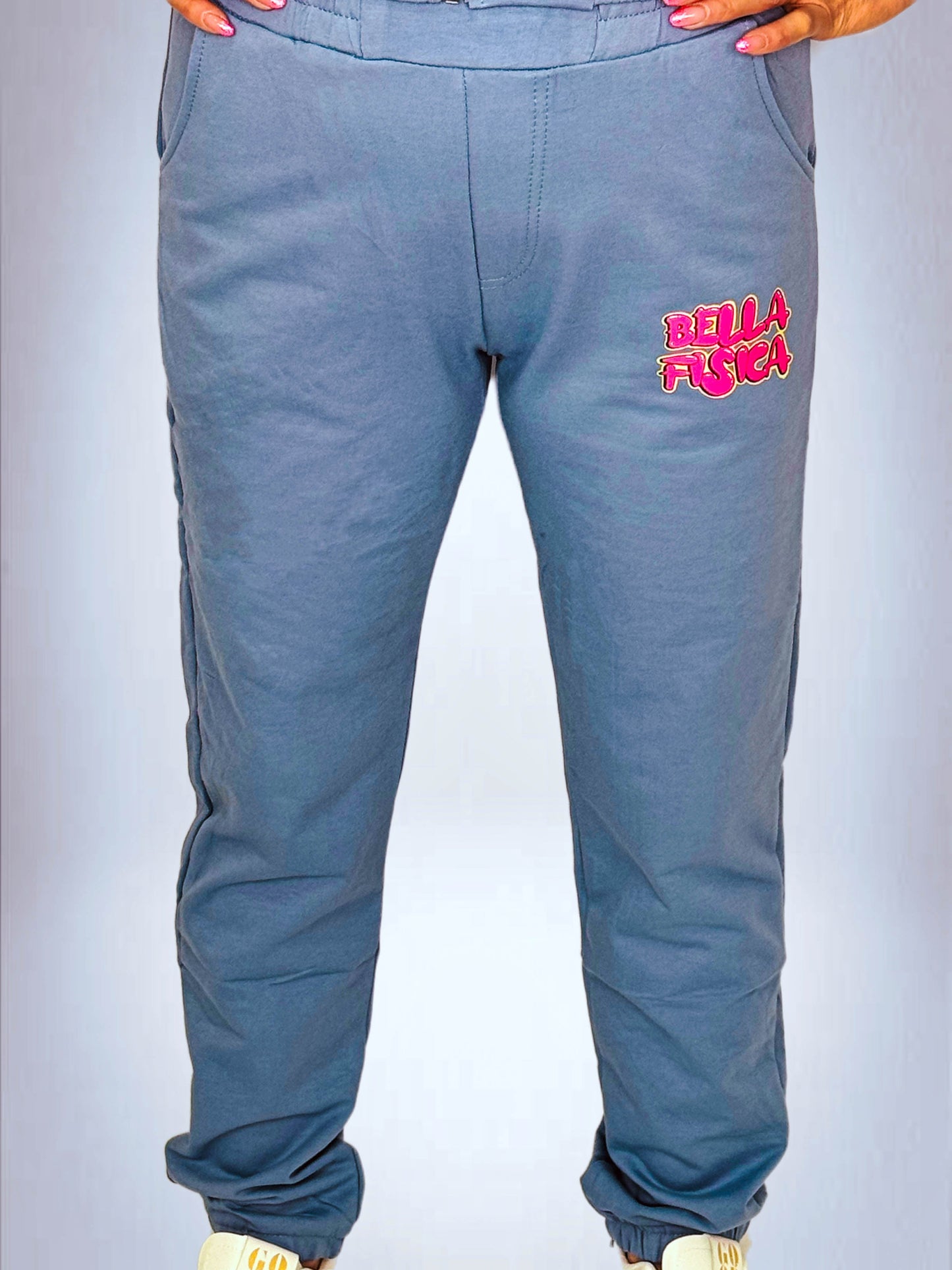 Pantaloni Sportivi con Logo "Bella Fisica"