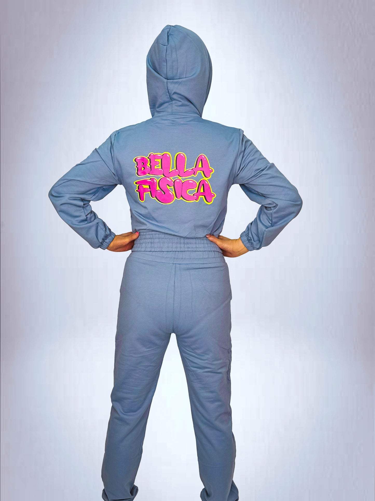 Pantaloni Sportivi con Logo "Bella Fisica"