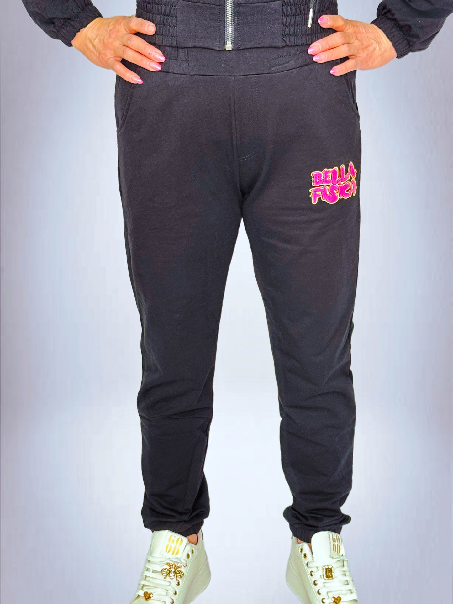 Pantaloni Sportivi con Logo "Bella Fisica"