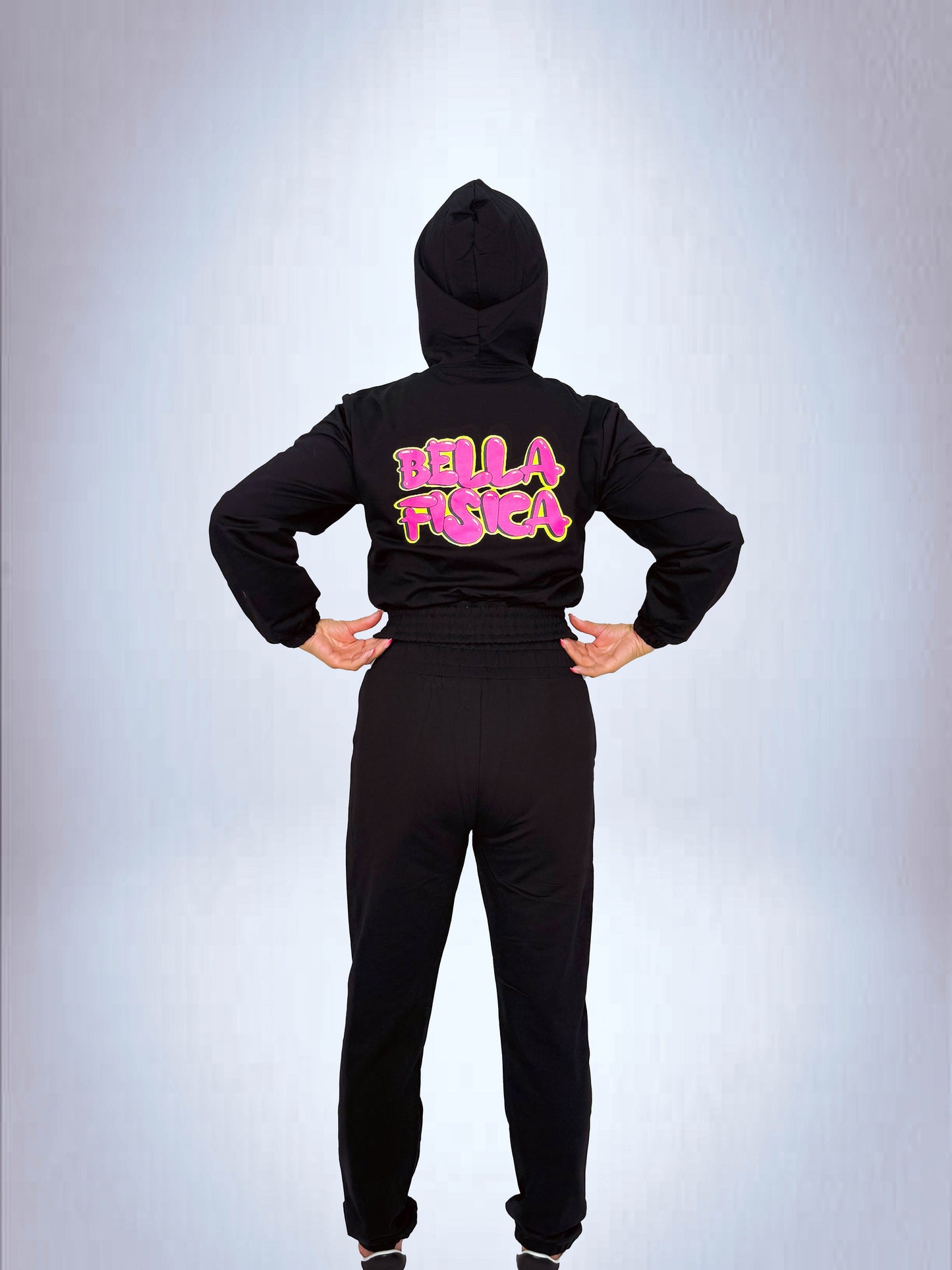 Pantaloni Sportivi con Logo "Bella Fisica"