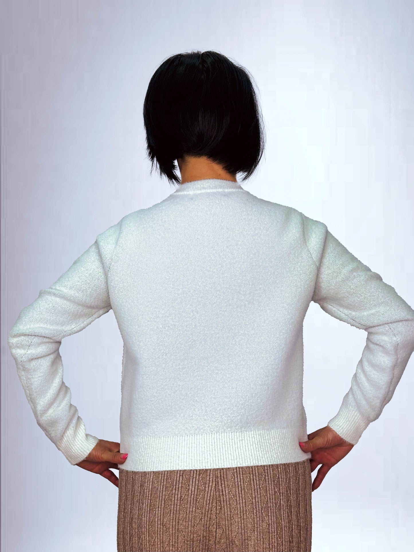 Maglione colore Shock con Logo