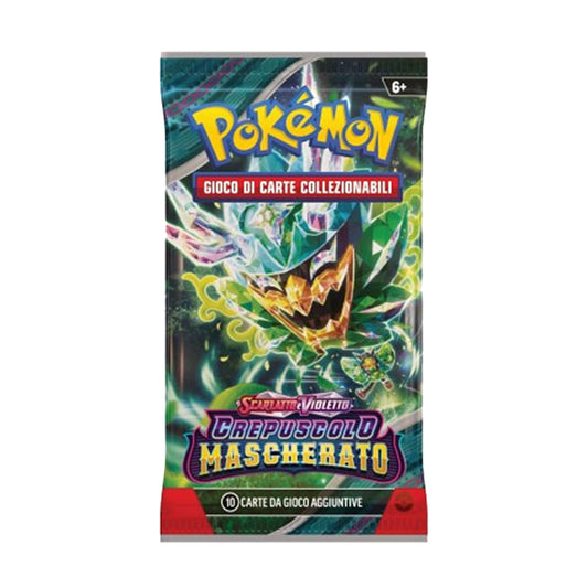 Carte Pokémon - Scarlatto & Violetto Crepuscolo Mascherato (Busta da 10 Carte)