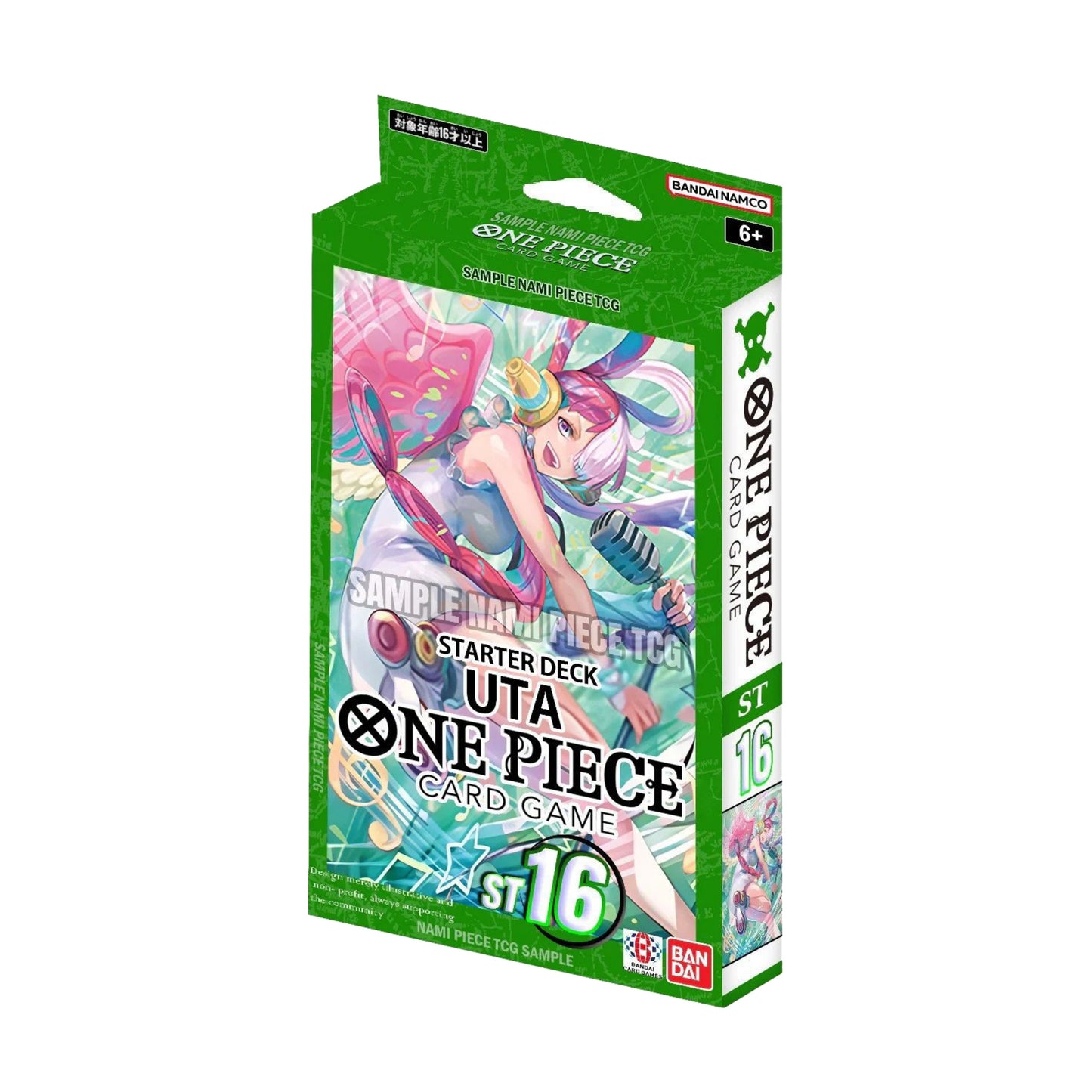 One Piece Card Game Starter Deck Green Uta (ST-16)