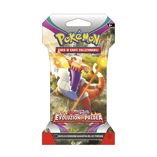 Carte Pokémon - Scarlatto e Violetto Evoluzioni a Paldea (Busta Paper Sleeve) (ITA)